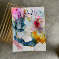 Tonight's the night - papirmaleri - 32x24 cm