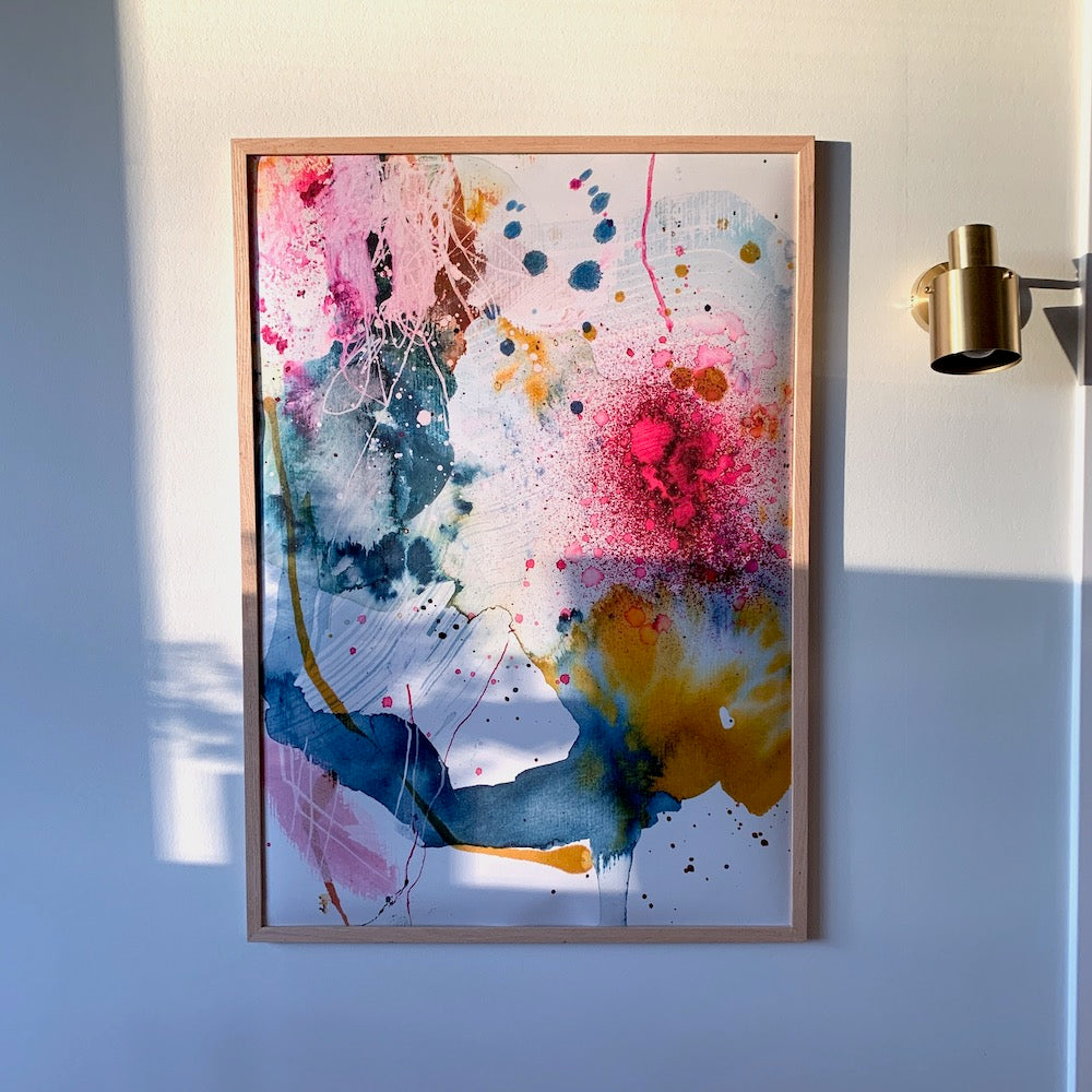 Tonight's the night - A3, 50x70, 70x100 cm eller 100x140 cm