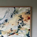 Soft #2 - 90x150 cm - i egetræsramme