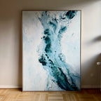 Soft #4 - 130x180 cm - i egetræsramme