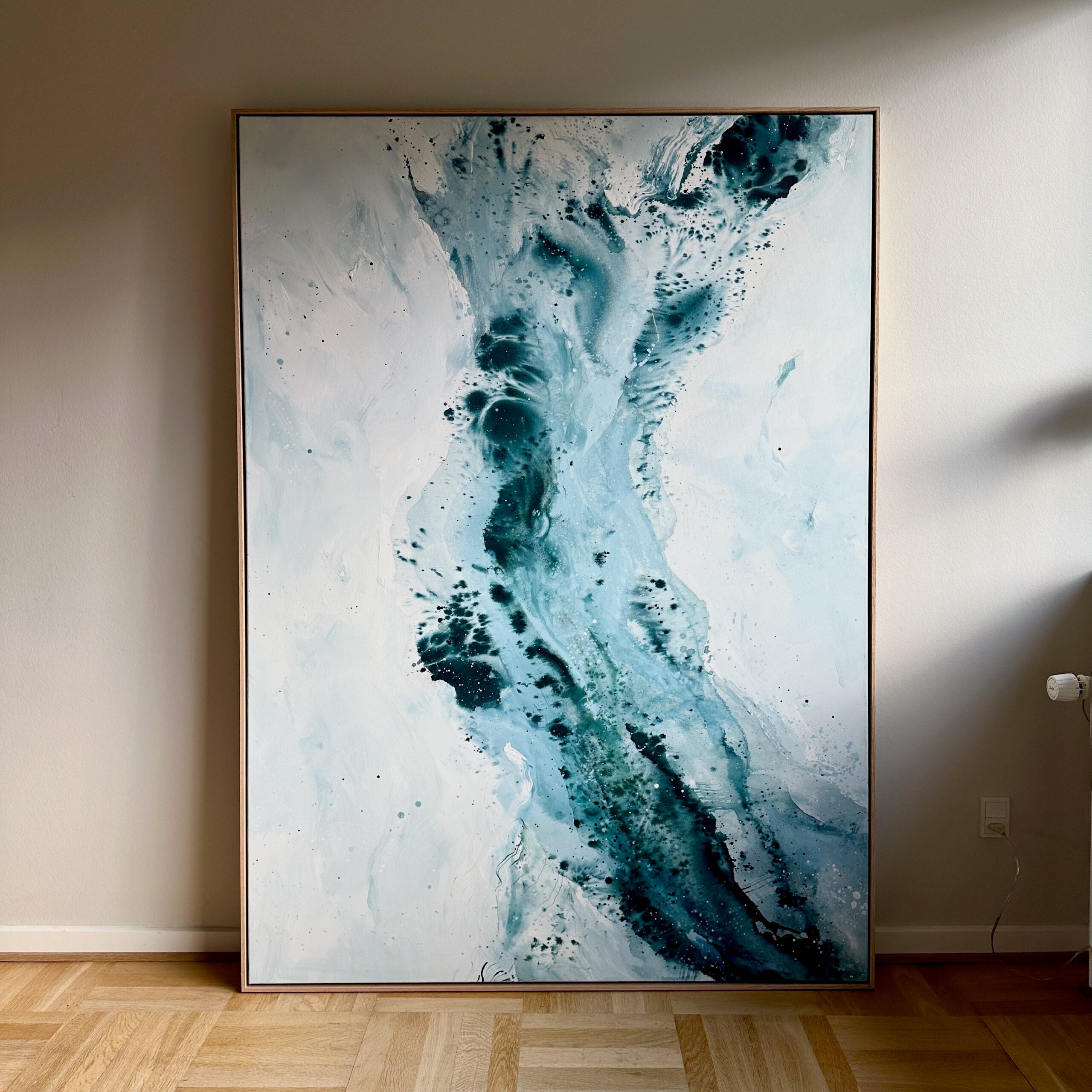 Soft #4 - 130x180 cm - i egetræsramme