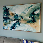 Soft #8 - 100x150 cm - i ramme