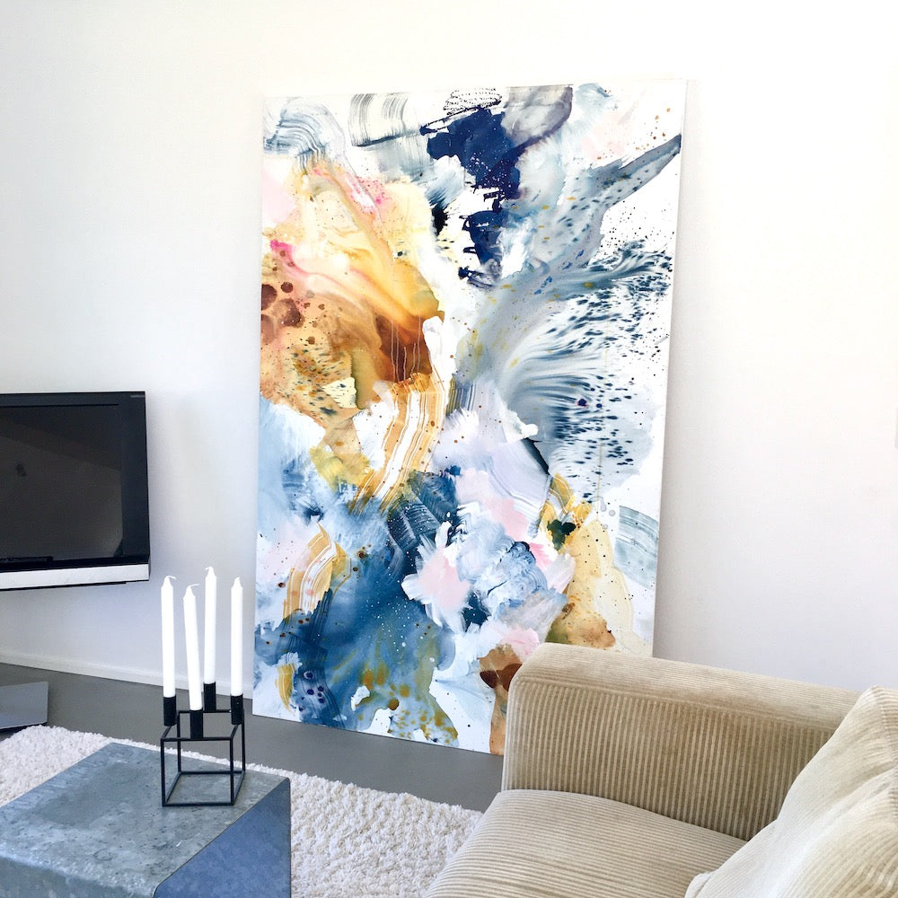 And then came the sun - 200x130 cm