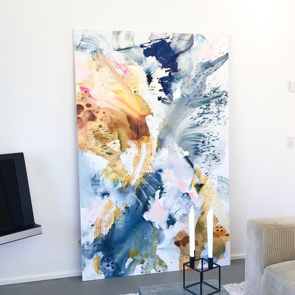 And then came the sun - 200x130 cm