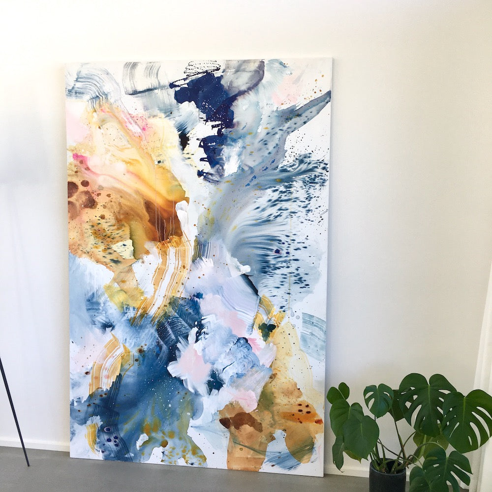 And then came the sun - 200x130 cm