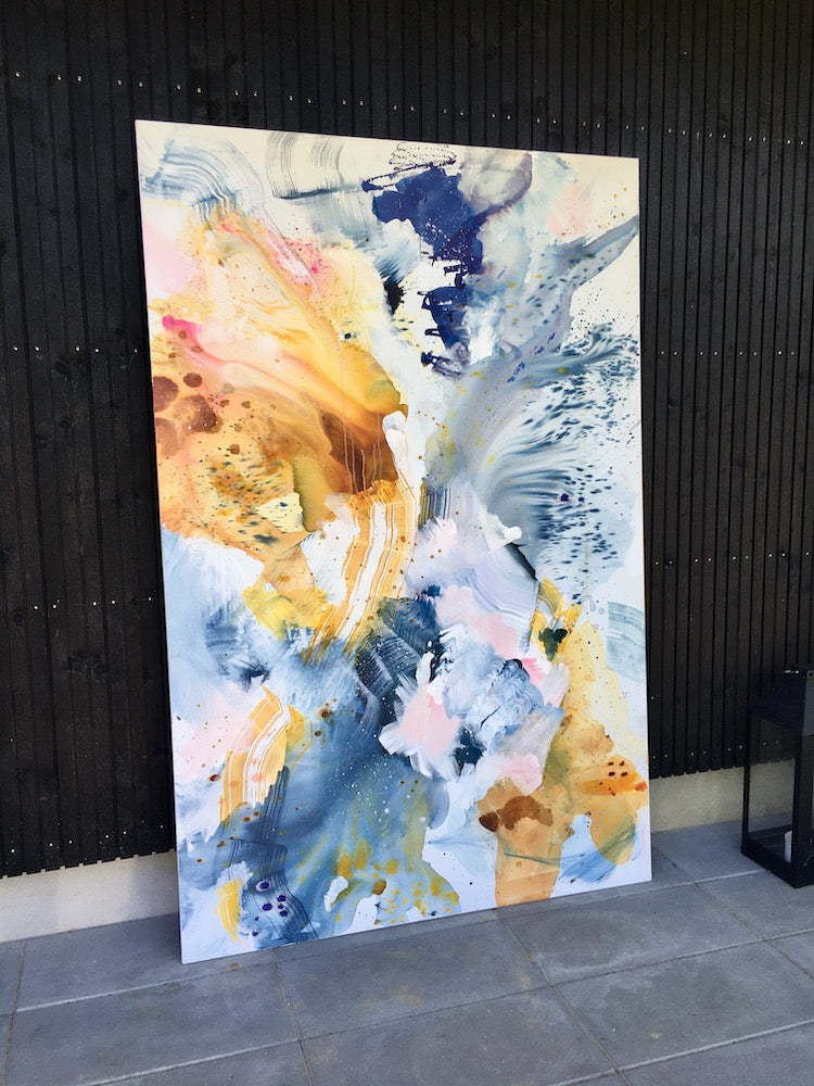 And then came the sun - 200x130 cm