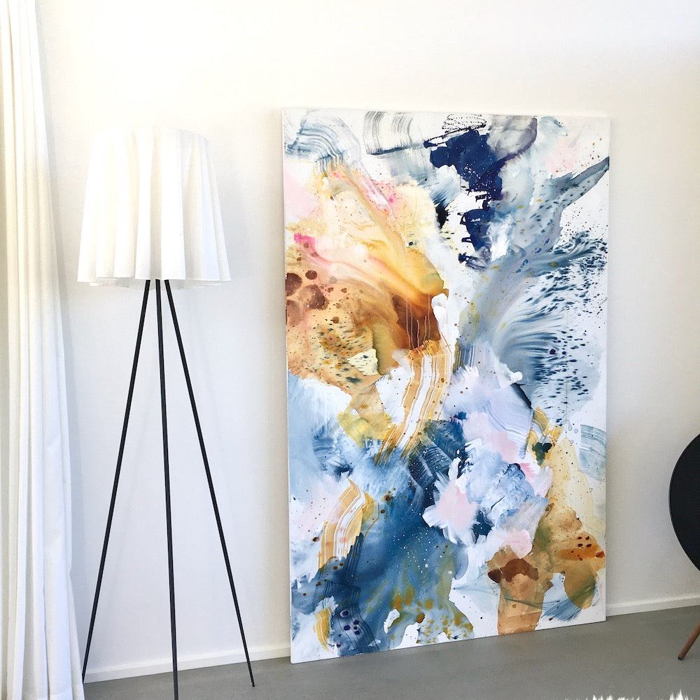 And then came the sun - 200x130 cm