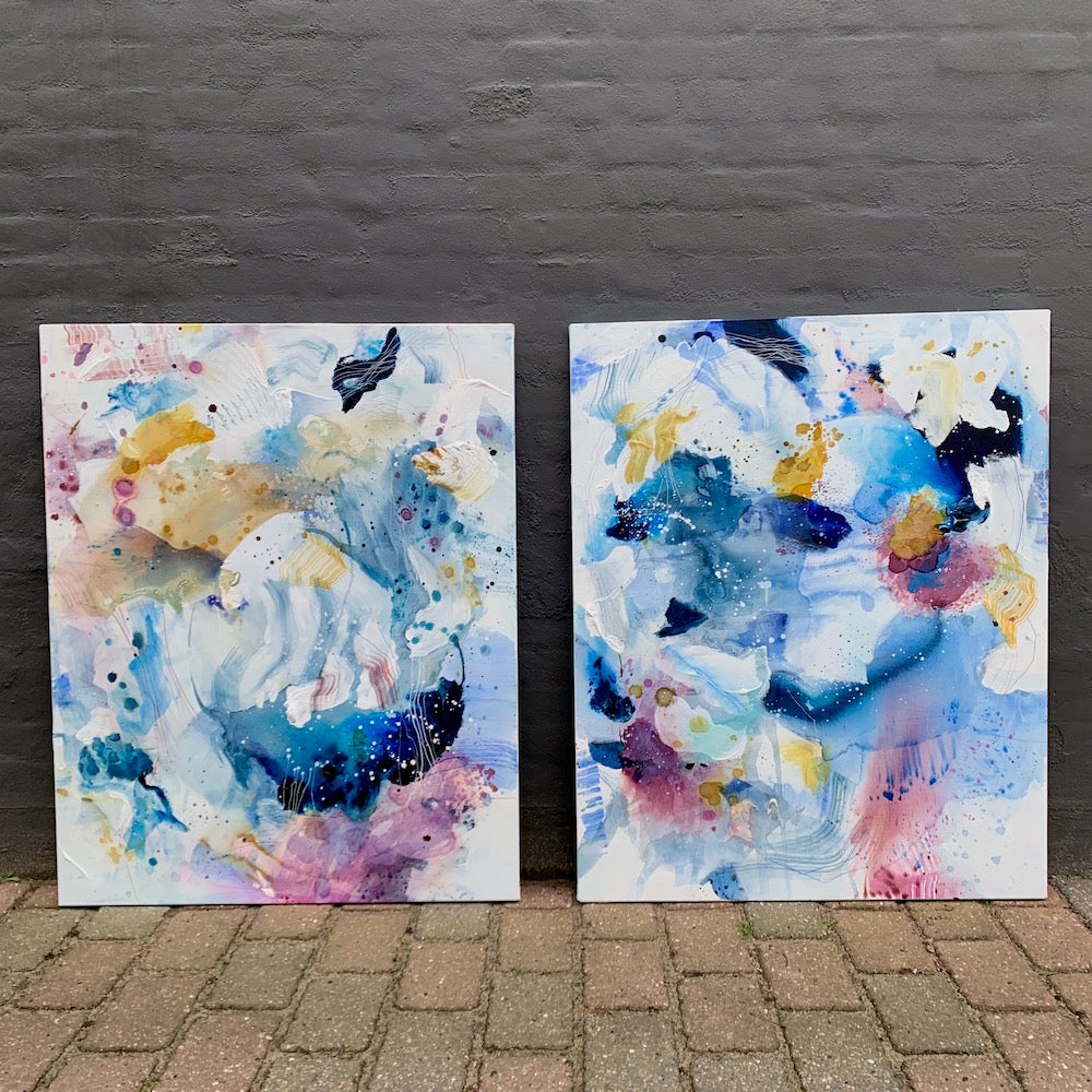 Colour talk #2 - 80x100 cm