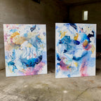 Colour talk #2 - 80x100 cm