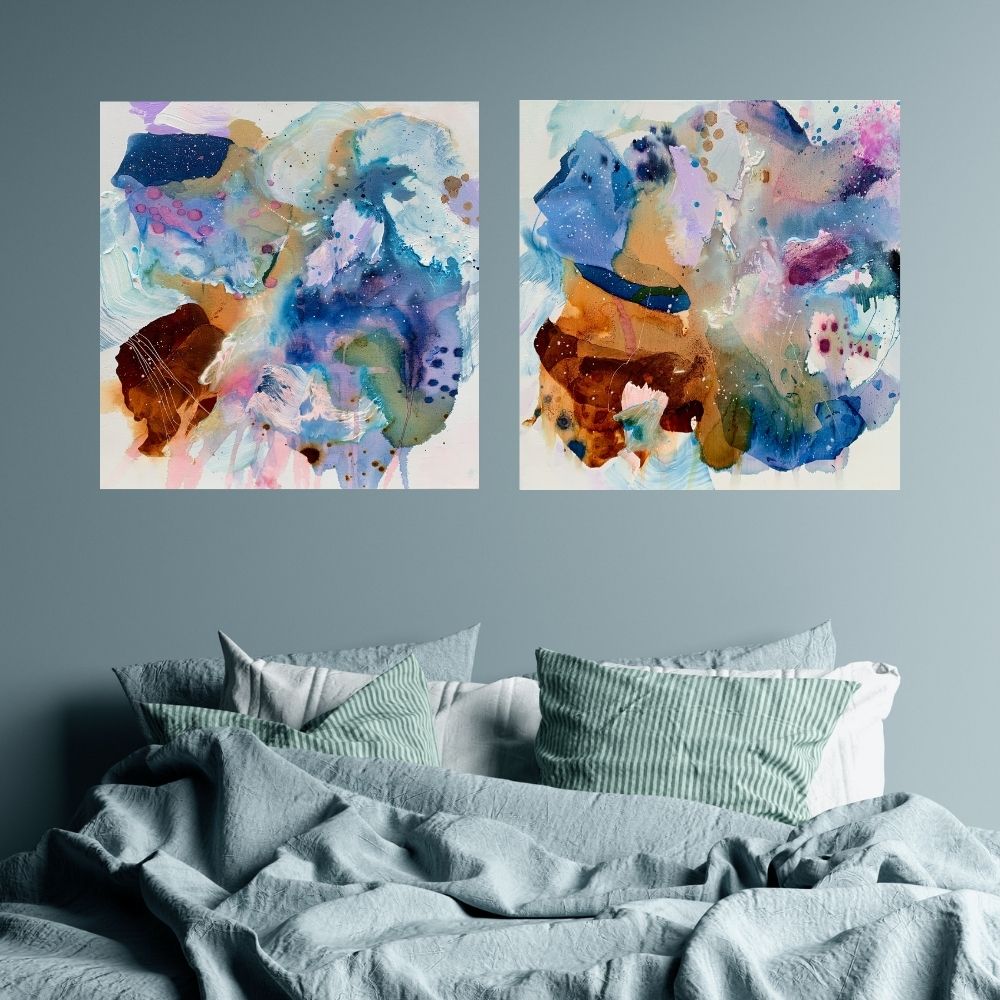 Out there #1 - 60x60 cm