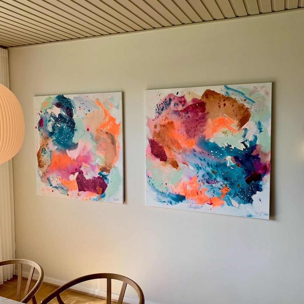 Stay Tuned #2 - 100x100 cm