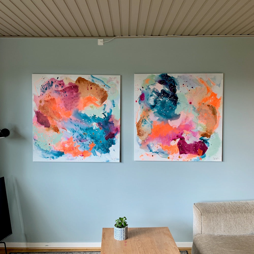Stay Tuned #2 - 100x100 cm