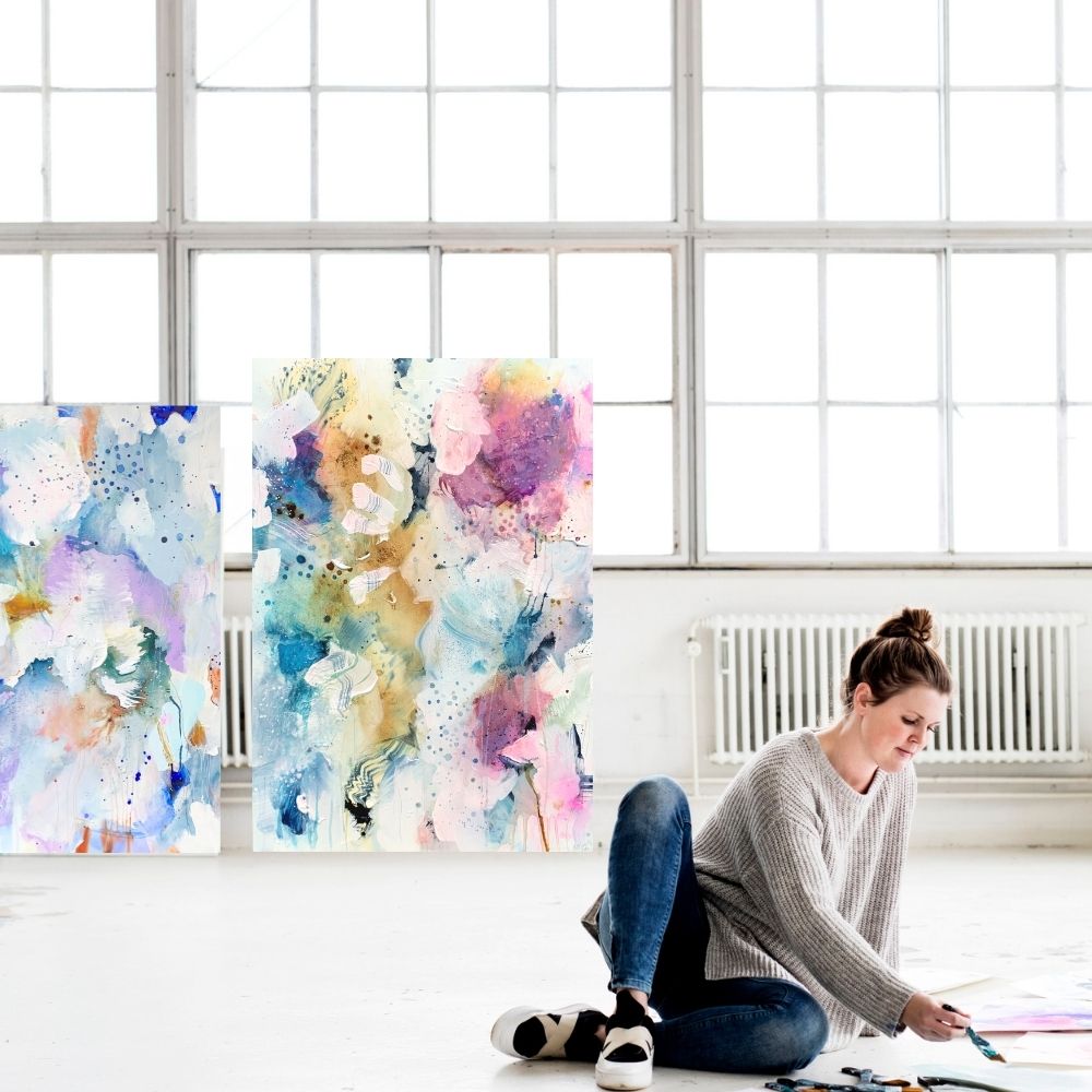 Colour talk #4 - 100x120 cm