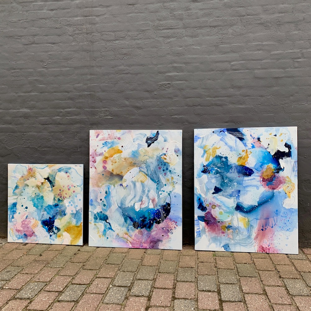 Colour talk #2 - 80x100 cm