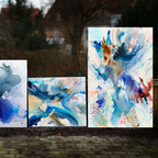 My whereabouts - 100x150 cm