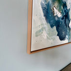 Soft #6 - 100x150 cm - i egetræsramme