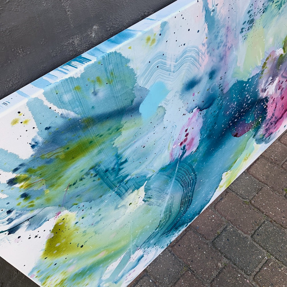 On Track -  100x150 cm