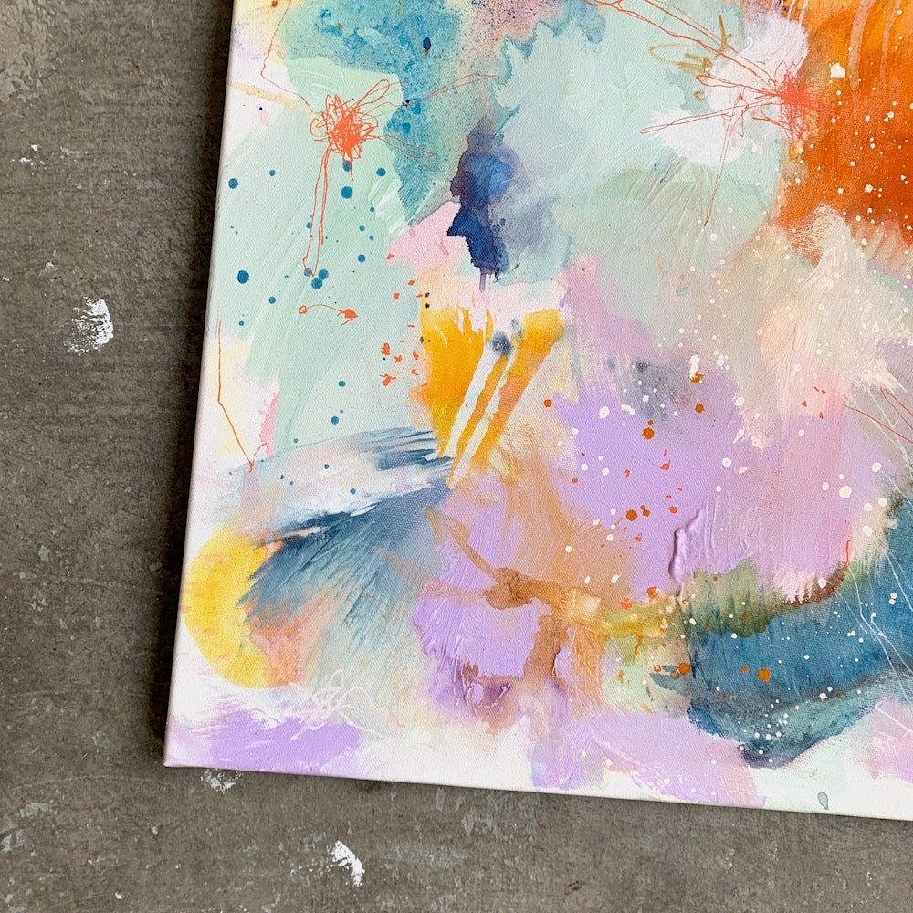 Later maybe - 50x50 cm