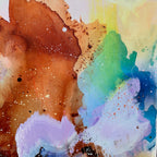 "Let them play" - 100x100 cm